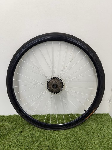 700c hybrid bike rear - , wheel