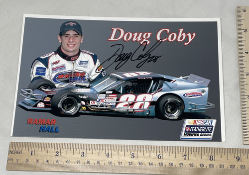 Doug coby autographed x - doug,