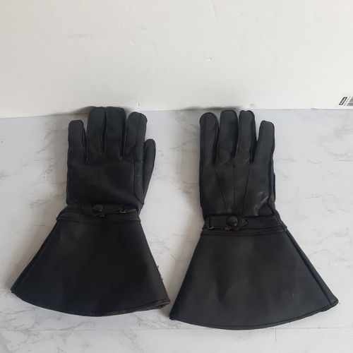 Vtg black leather - vtg,