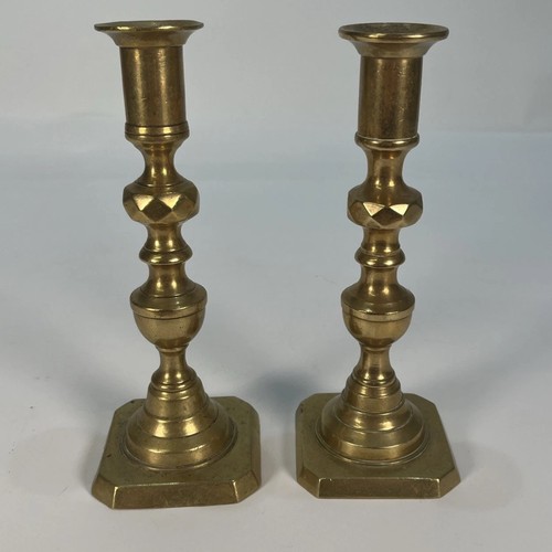 Vintage pair solid brass - pair,