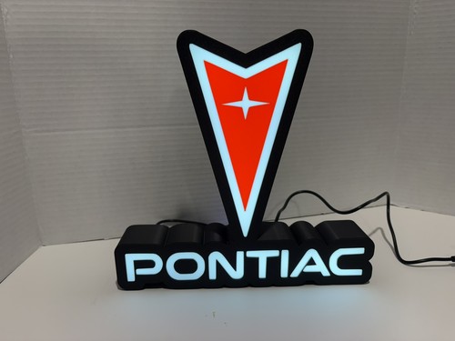 Pontiac logo led - pontiac,