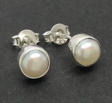 mabe pearl stud earrings solid