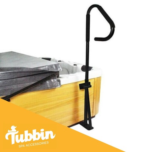 Hot tub handrail slide under - slide,
