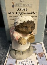 ENESCO Ltd BEATRIX FRIENDS OF PETER RABBIT MRS TIGGY WINKLE 2005