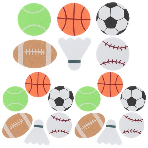 Adhesive ball stickers - ball,