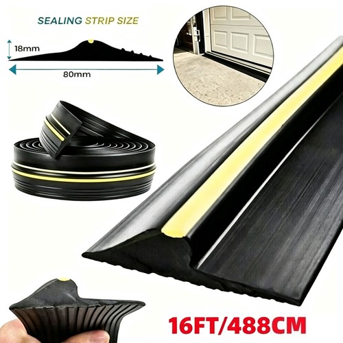 16ft garage door threshold - door,