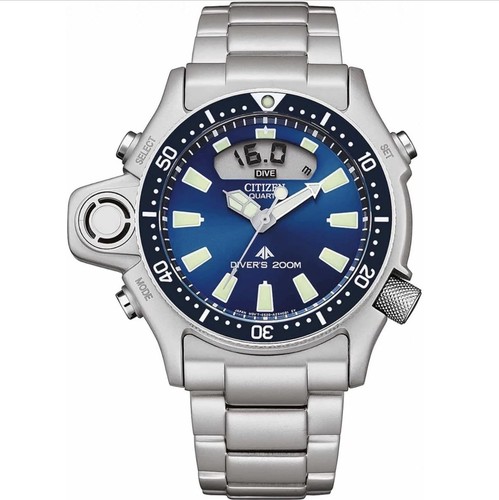 Blue dial citizen jp2000 - citizen, jp2000-67l