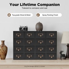 16 Drawers Vintage Tabletop