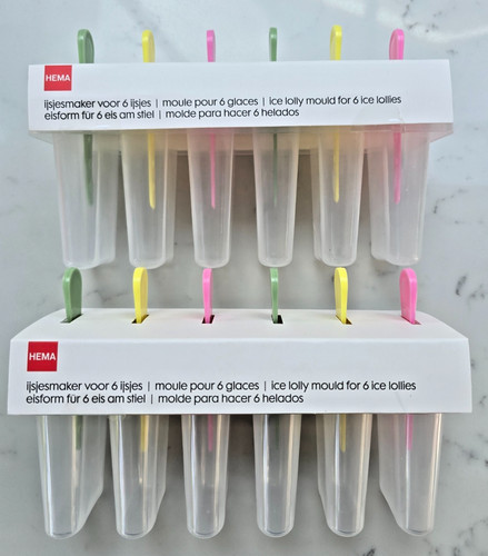 Ice lolly moulds - 2, 12