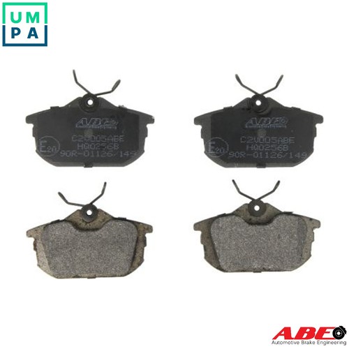 Brake pad set disc - brake,