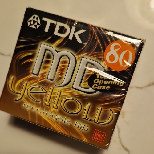 Mini disk tdk md80 recordable - disk,