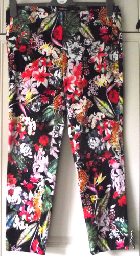 Robell rose trousers - rose, pull