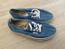 Vans blue pumps trainers shoes Size Men US 4 Women US 5.5 UK size 3