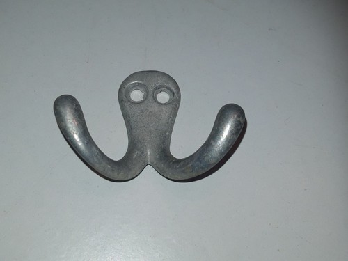 Original aluminium coat hook - aluminium,