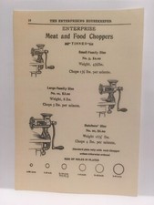 1906 Enterprise 3- Meat & Food