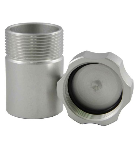 Aluminium weld fuel filler - weld-on,