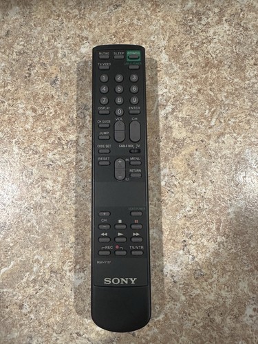 Sony y117 remote control - rm-y117,