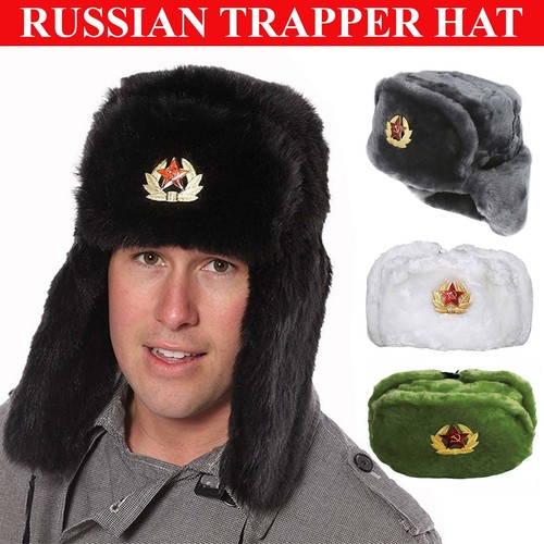 Russian trapper hat - russian,
