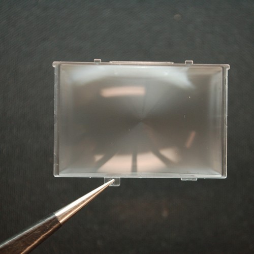 Original ground glass - original, focusing