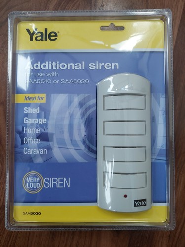 Yale additional siren alarm - yale,