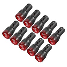 10pcs Red Indicator Light with