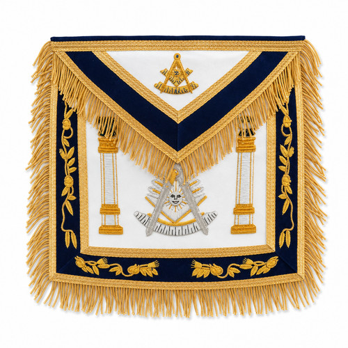 Masonic past master apron - masonic, apron,