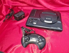 Sega Mega Drive Black Console Retro gaming gamer controller bundle Genesis 