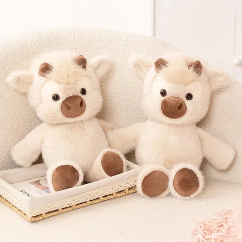 Adorable highland cattle plush - cattle,