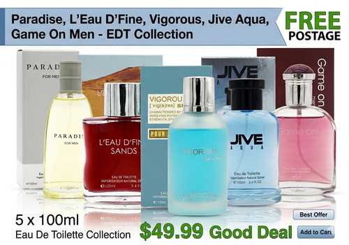 5x100 mens aftershave - 5x100,