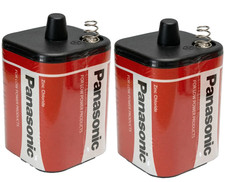 2x Panasonic 6V TORCH LANTERN