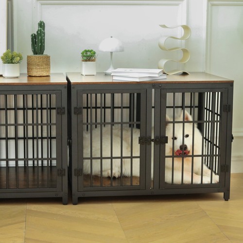 Dog crate furniture with - 36",