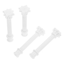  4 Pcs Mini Roman Column Model