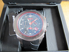 DUCATI CW0005 CHRONOGRAPH WATCH .  Swiss Quartz . Rare  NOS Ducati Watch.