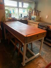 Butchers Block Antique 6 Foot Long Very Heavy 