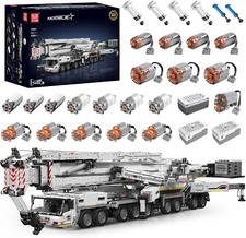 Mould King 17007 APP Remote Controlled Lifting Crane Building Blocks for RC 8506
