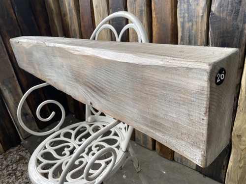Reclaimed solid wood fireplace - solid,