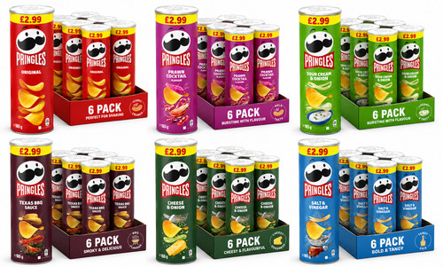 Pringles crisps salt vinegar - pringles,