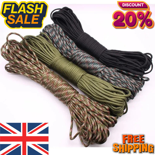 550 paracord 30m 4mm - 550, 7-core
