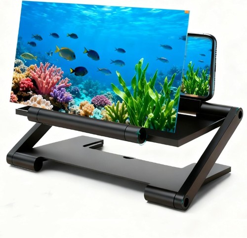 Foldable screen magnifier - foldable, 3d
