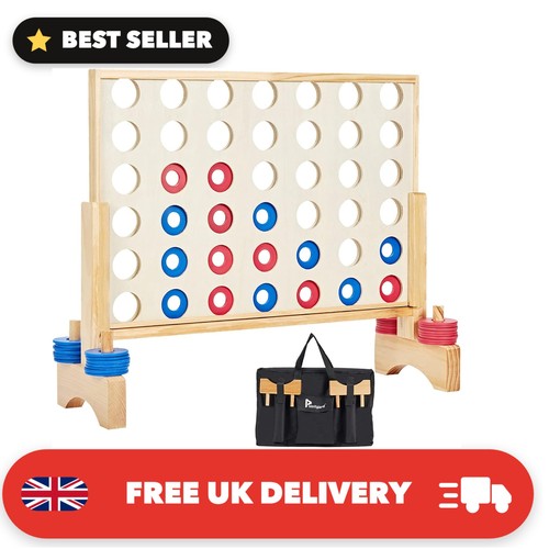 Giant wooden row game - in, a
