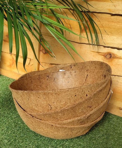 Natural coco hanging basket - hanging,