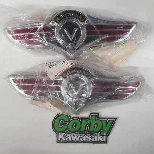 Kawasaki tank badge vn1500 - tank,