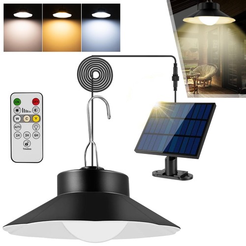 Solar shed light pendant - light,