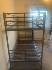 Metal IKEA Bunk-bed. (Single-bed bunk)