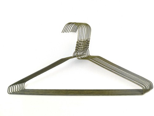 Wire metal suit hangers - wire,