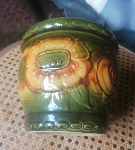 Vintage west german planter - vintage,