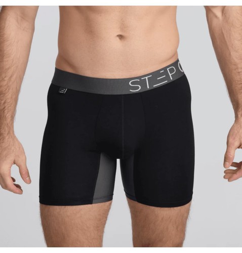 Step one boxer brief black - step,