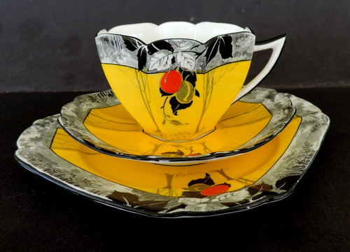 Art deco shelley queen - art,