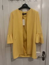 Zara Woman Yellow Ruffle