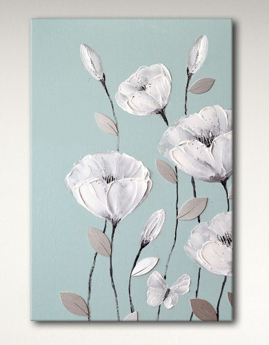 Beautiful canvas art duck egg - art,